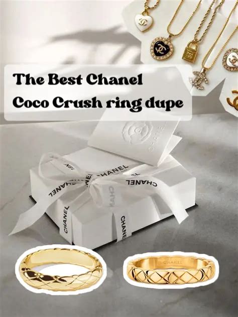 chanel coco crush ring dupe|chanel earrings knock off.